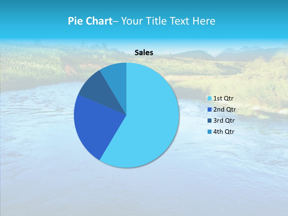 River Travel Natural PowerPoint Template