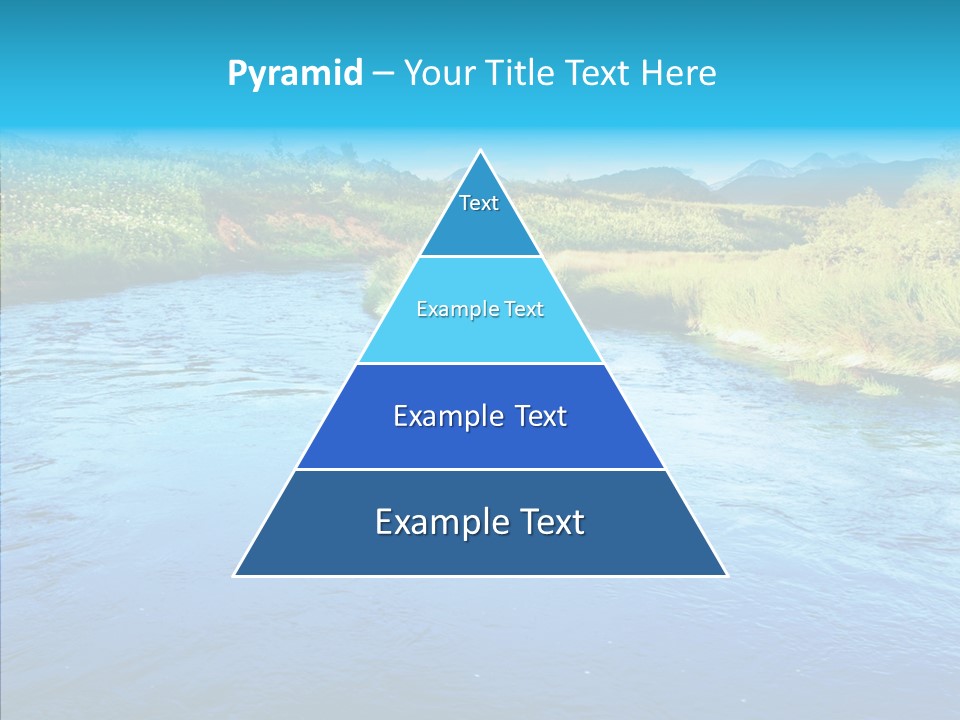 River Travel Natural PowerPoint Template