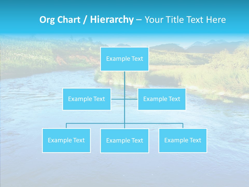 River Travel Natural PowerPoint Template