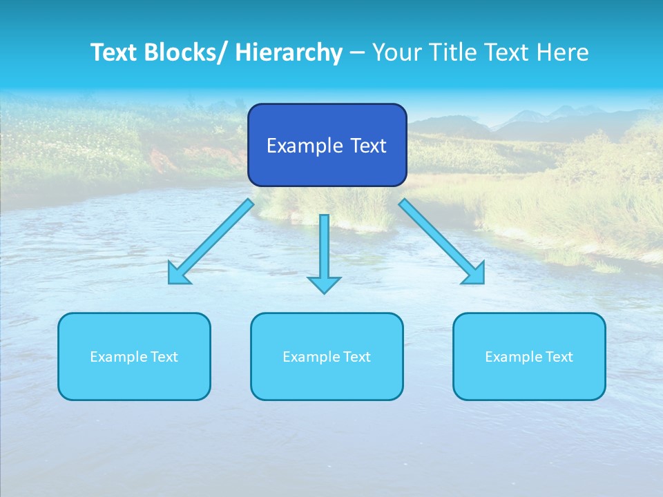 River Travel Natural PowerPoint Template