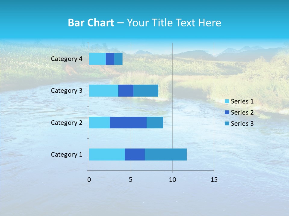River Travel Natural PowerPoint Template
