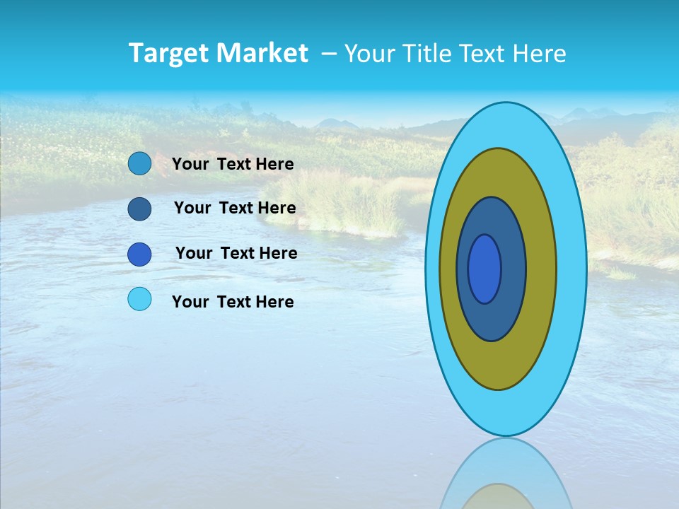 River Travel Natural PowerPoint Template