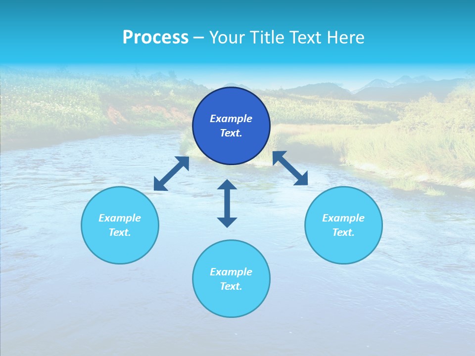 River Travel Natural PowerPoint Template