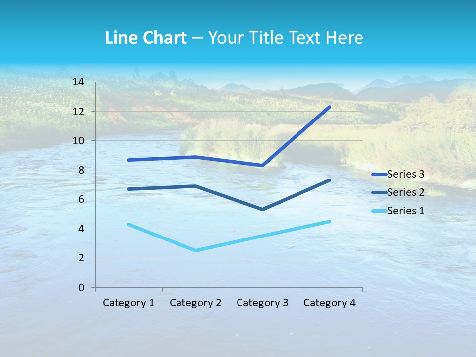 River Travel Natural PowerPoint Template