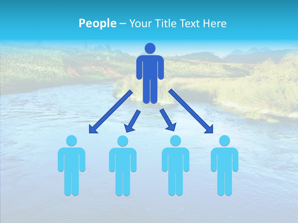 River Travel Natural PowerPoint Template
