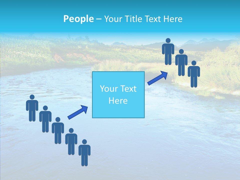 River Travel Natural PowerPoint Template