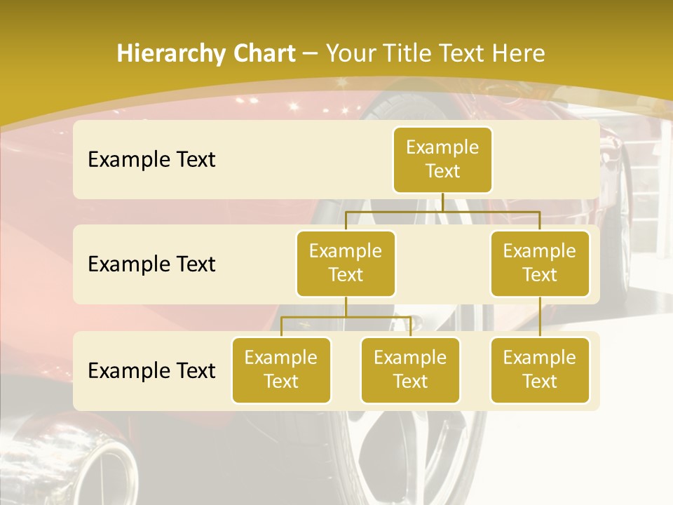 Sports Show Supercar PowerPoint Template