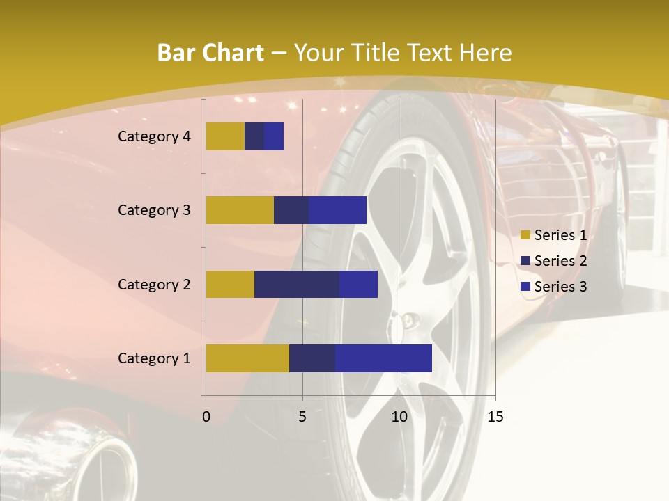 Sports Show Supercar PowerPoint Template