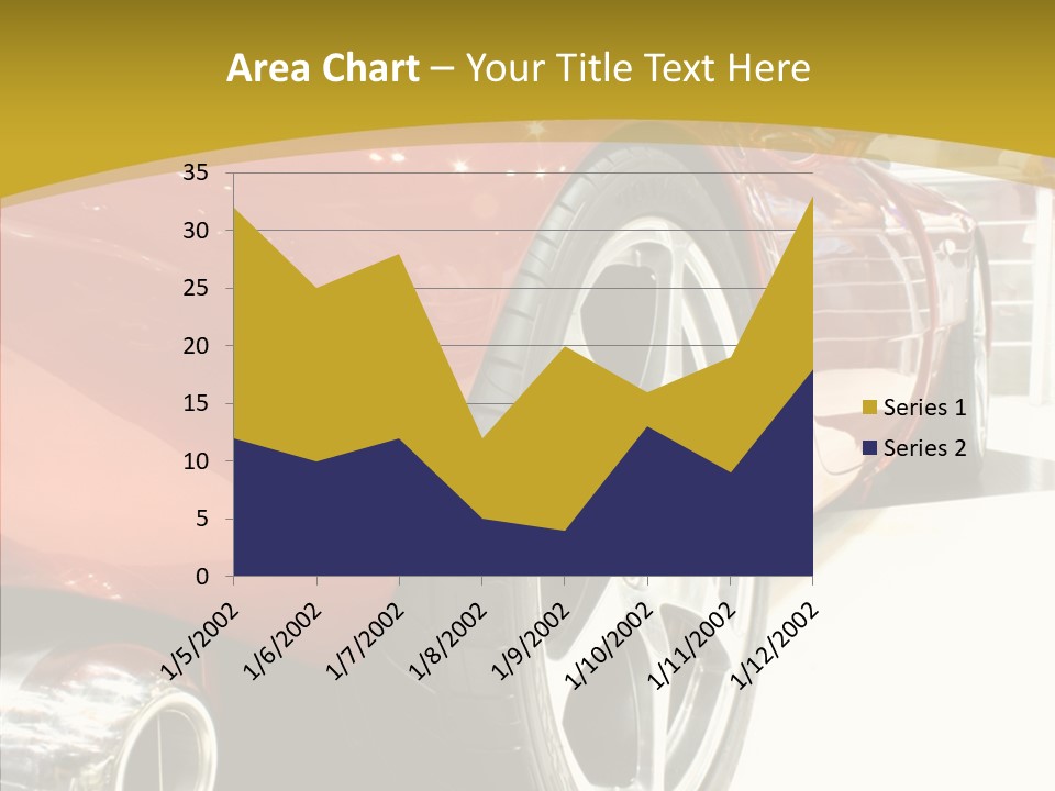 Sports Show Supercar PowerPoint Template