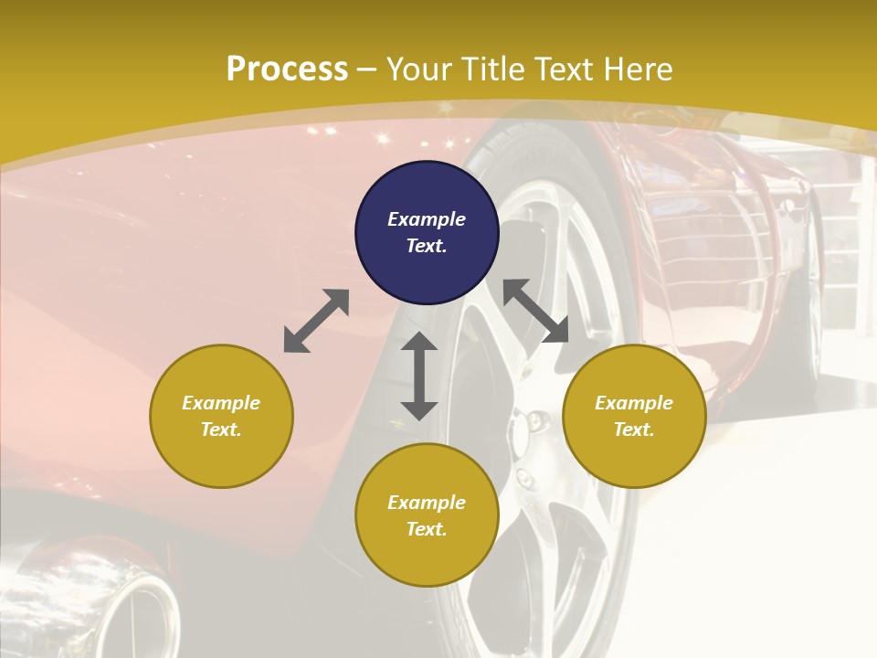 Sports Show Supercar PowerPoint Template