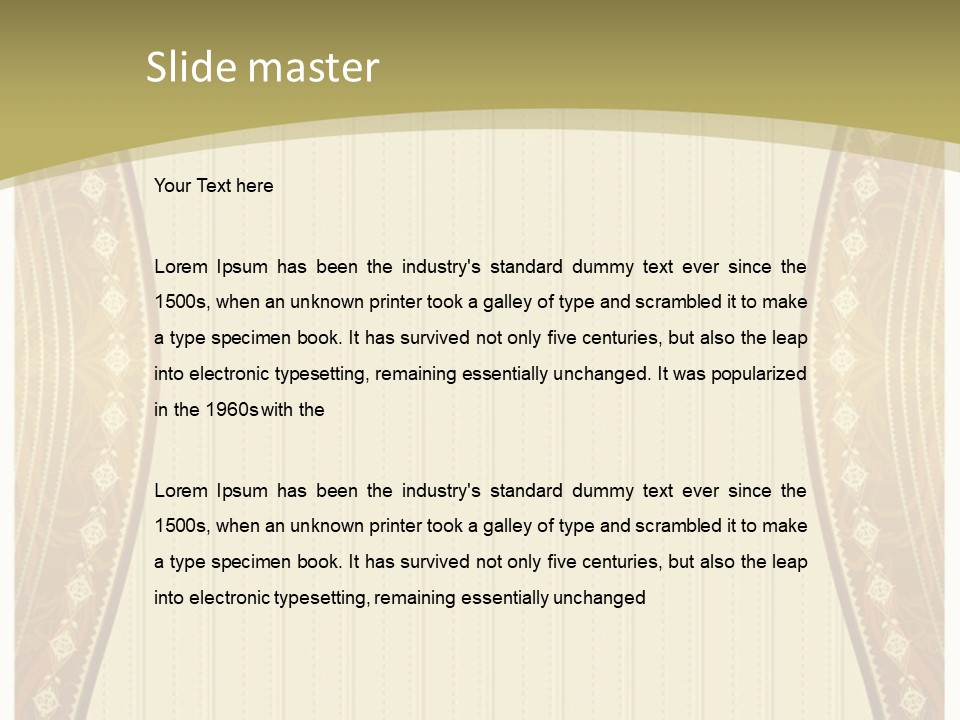 Invitation Romantic Background PowerPoint Template