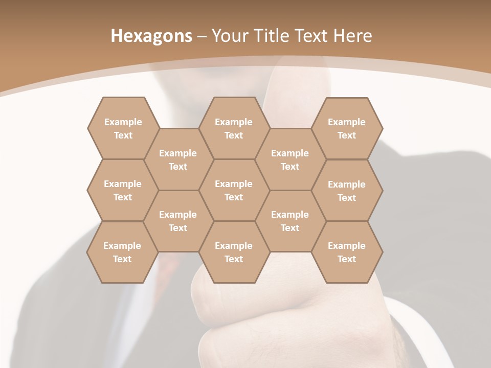 Man Ambitious One PowerPoint Template