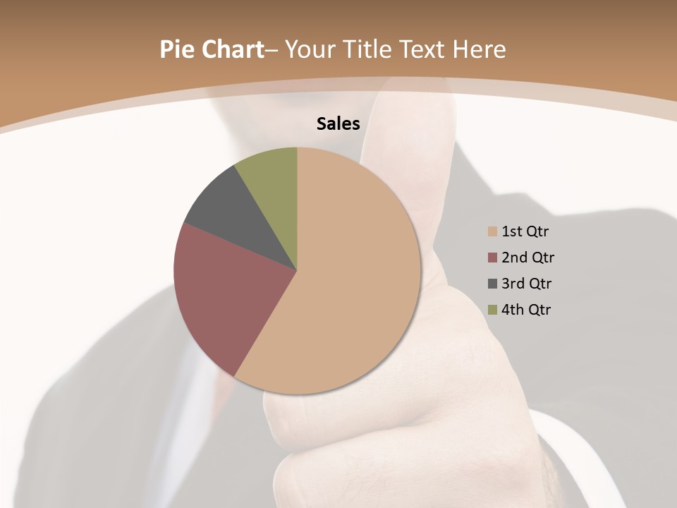 Man Ambitious One PowerPoint Template