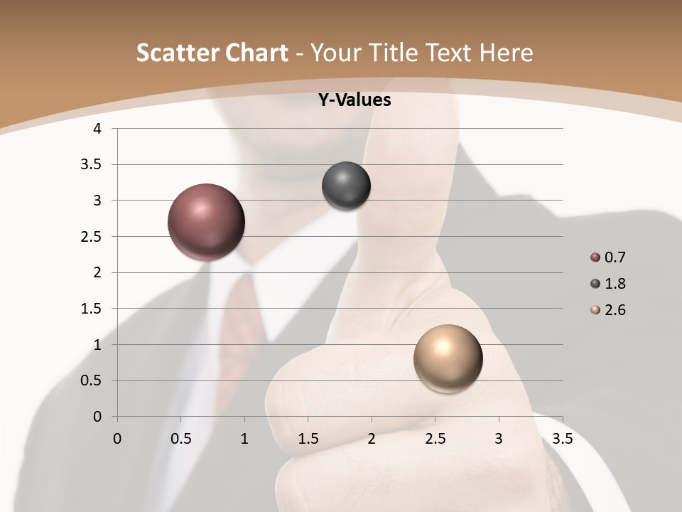 Man Ambitious One PowerPoint Template