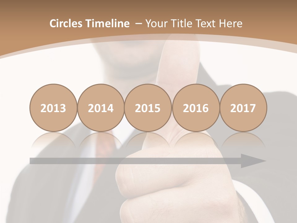 Man Ambitious One PowerPoint Template