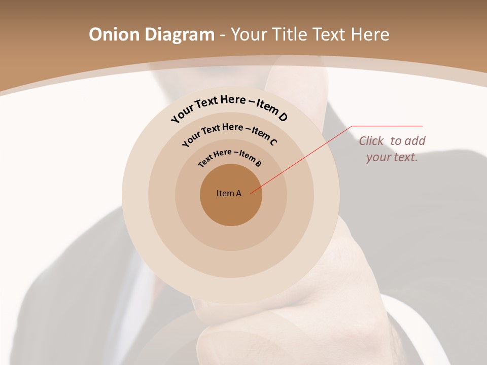 Man Ambitious One PowerPoint Template