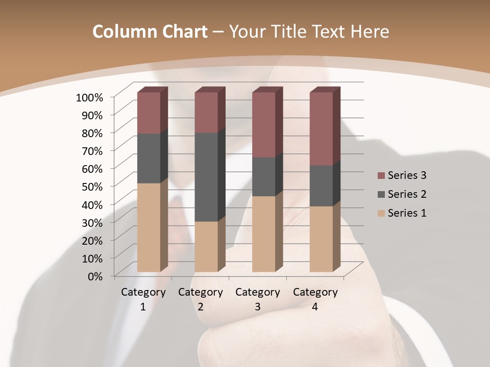 Man Ambitious One PowerPoint Template