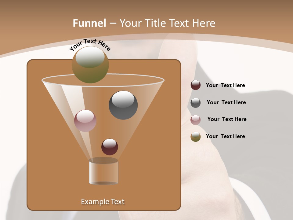 Man Ambitious One PowerPoint Template