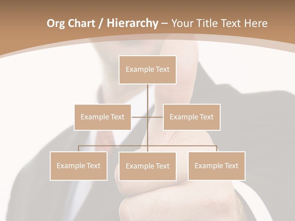 Man Ambitious One PowerPoint Template