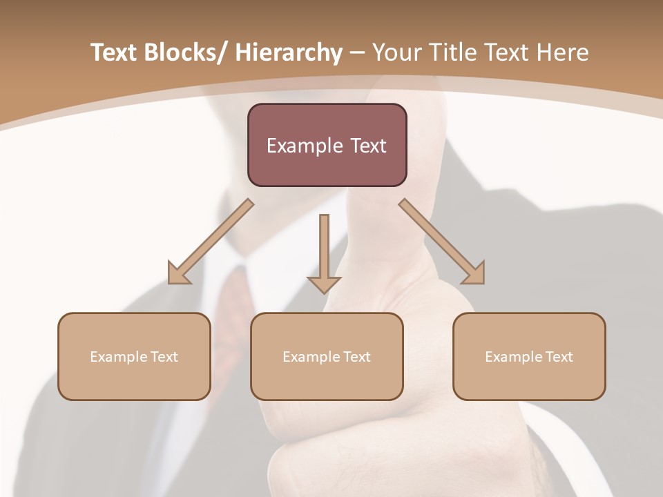 Man Ambitious One PowerPoint Template