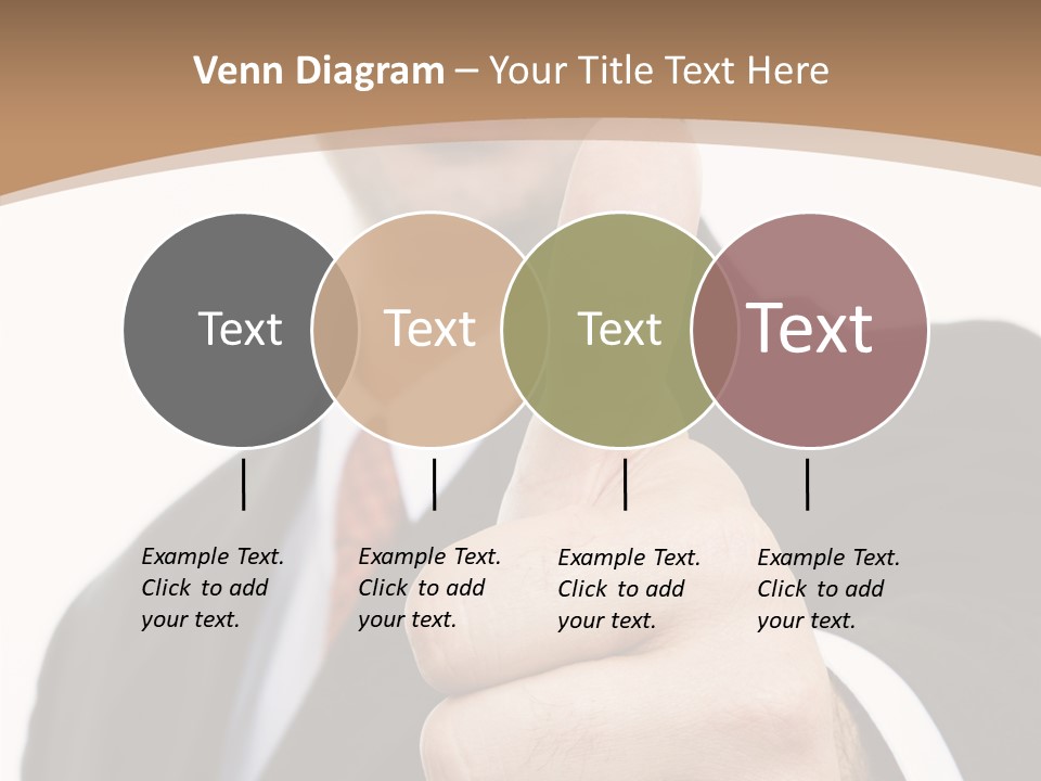 Man Ambitious One PowerPoint Template