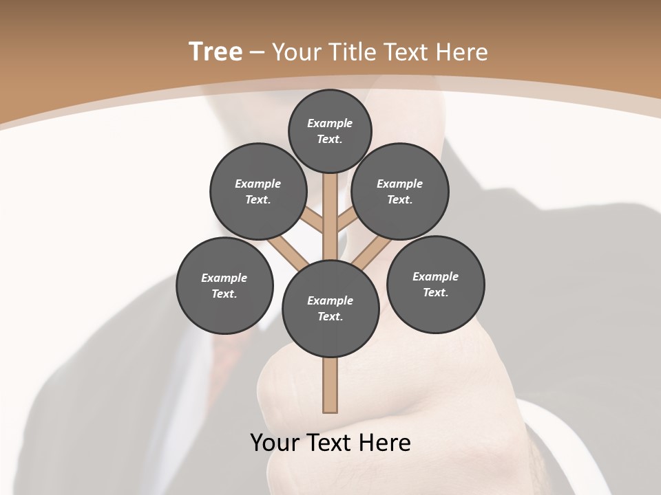 Man Ambitious One PowerPoint Template