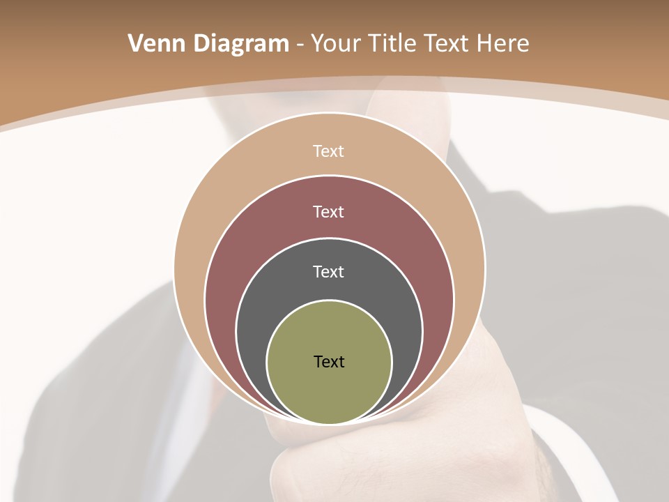 Man Ambitious One PowerPoint Template