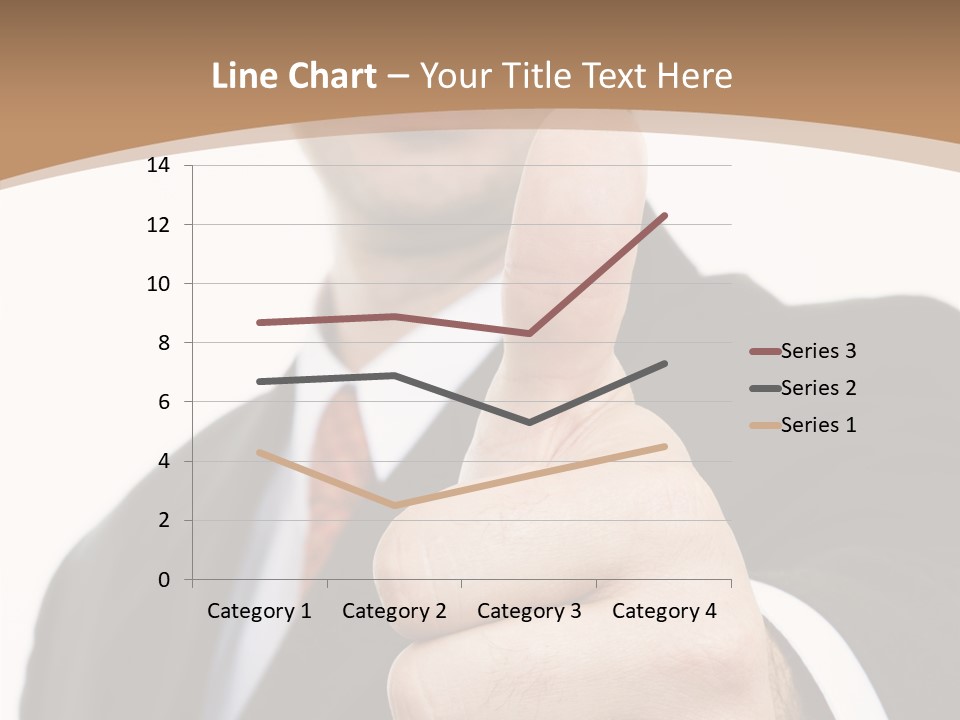 Man Ambitious One PowerPoint Template