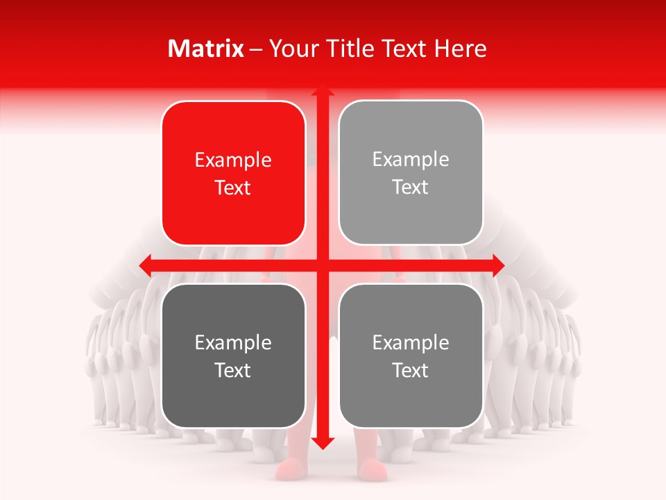Circle Heterosexual Meeting PowerPoint Template