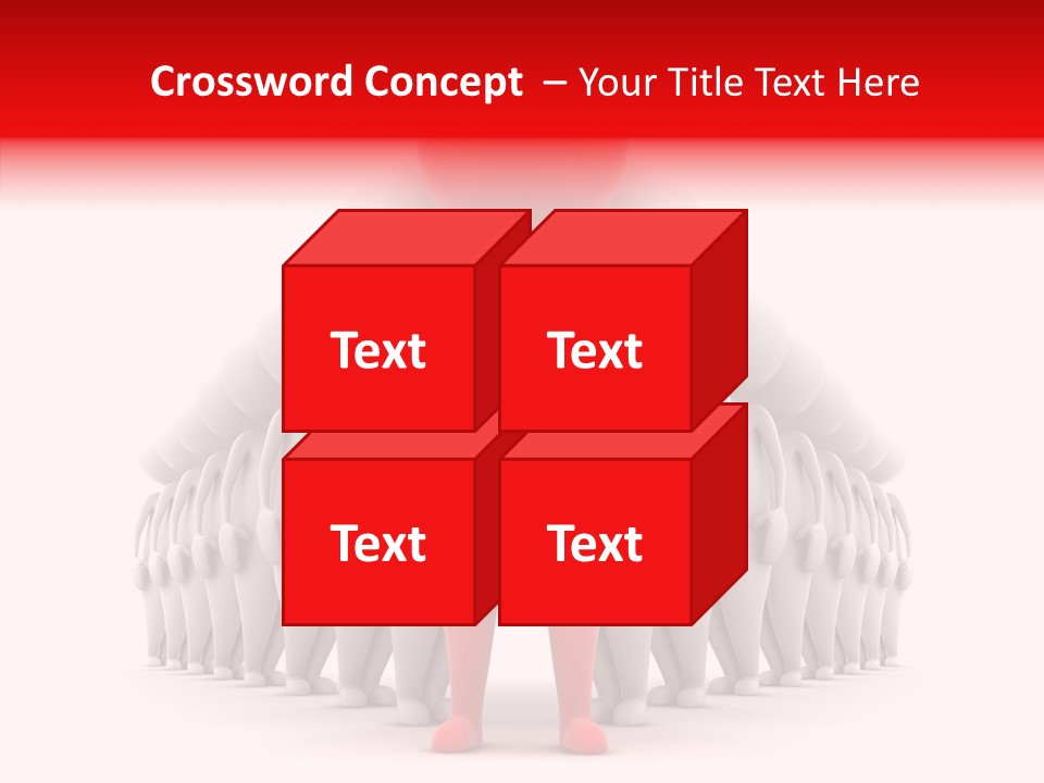 Circle Heterosexual Meeting PowerPoint Template