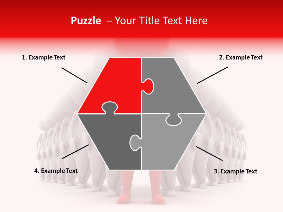 Circle Heterosexual Meeting PowerPoint Template