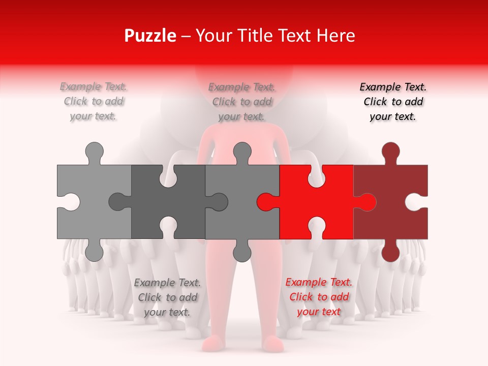 Circle Heterosexual Meeting PowerPoint Template