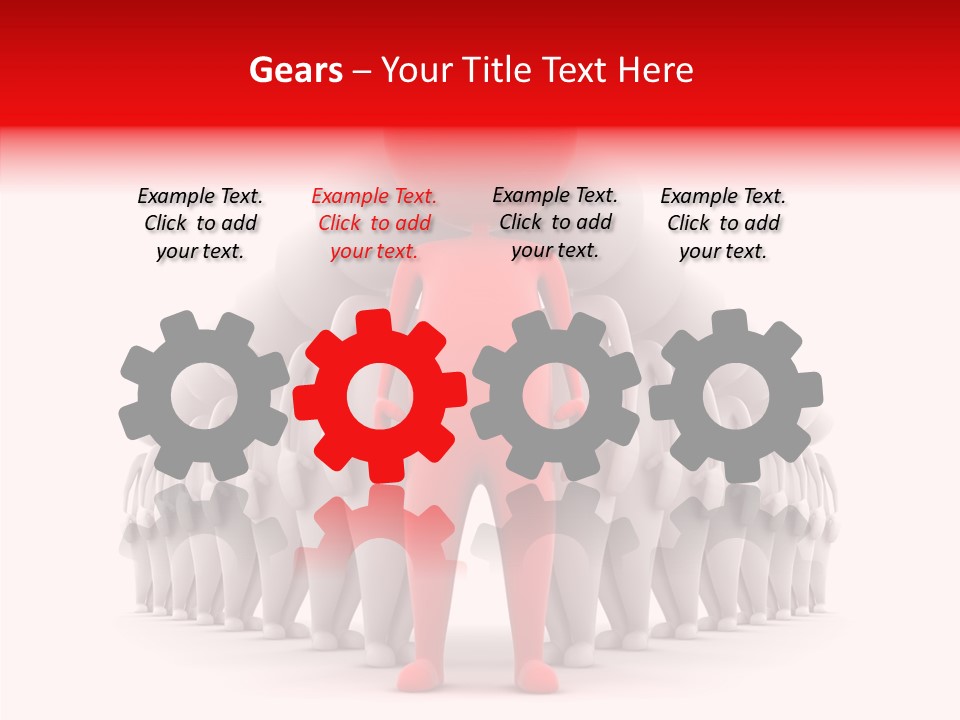 Circle Heterosexual Meeting PowerPoint Template