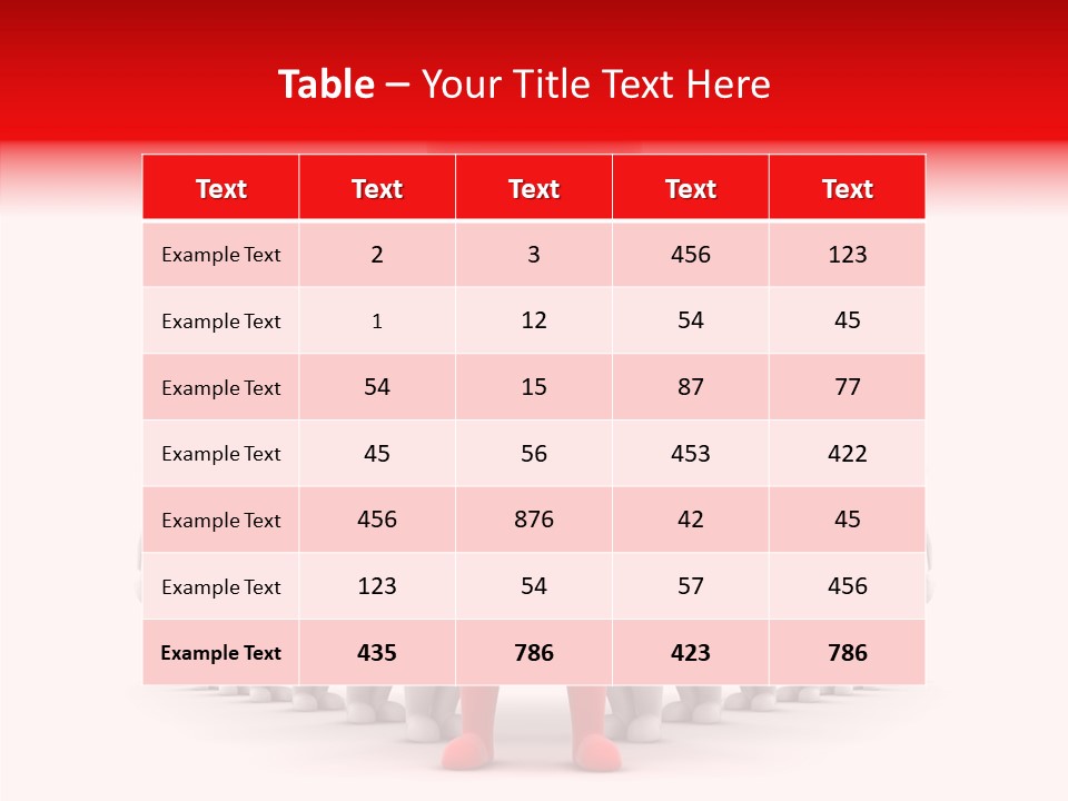 Circle Heterosexual Meeting PowerPoint Template