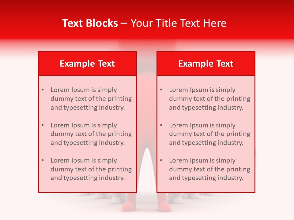Circle Heterosexual Meeting PowerPoint Template