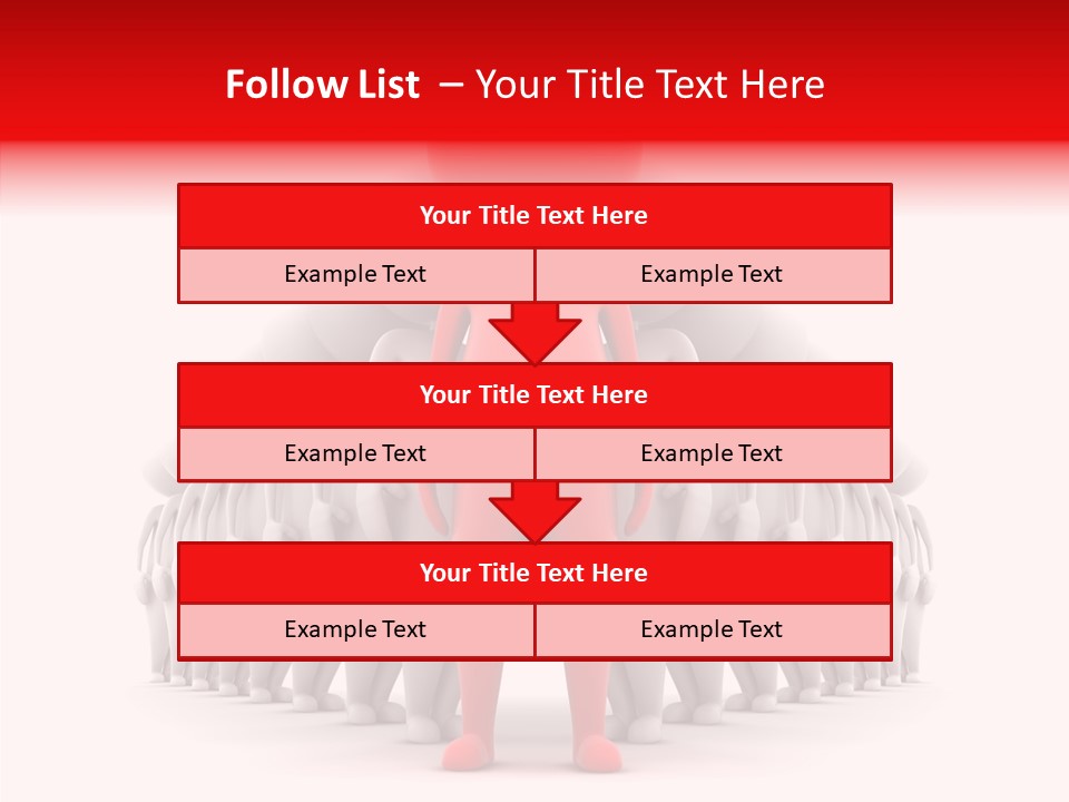 Circle Heterosexual Meeting PowerPoint Template