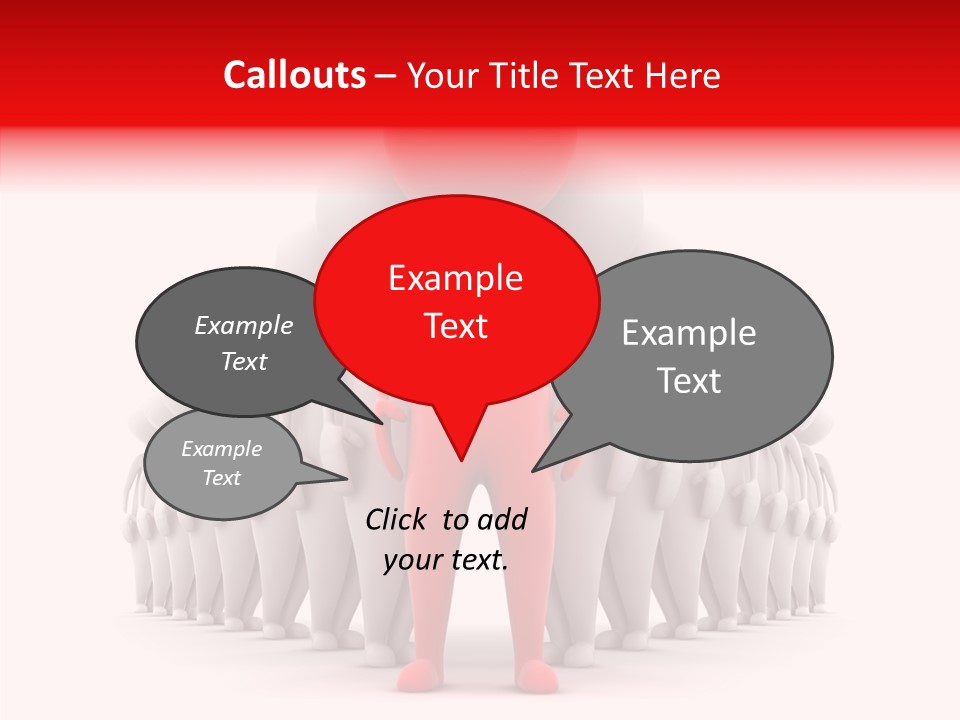 Circle Heterosexual Meeting PowerPoint Template