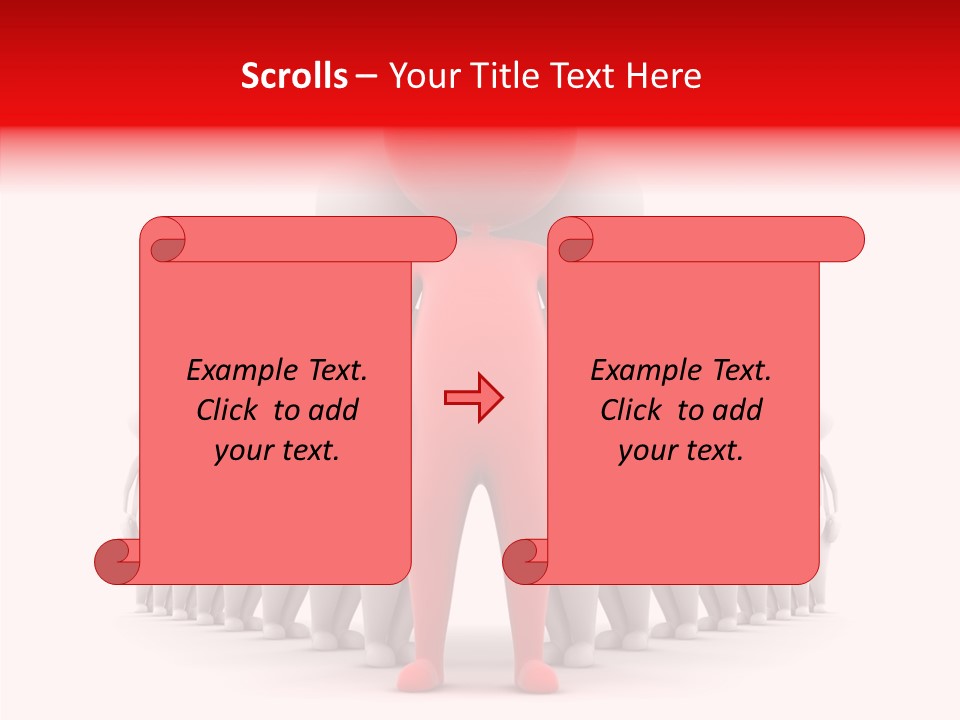 Circle Heterosexual Meeting PowerPoint Template