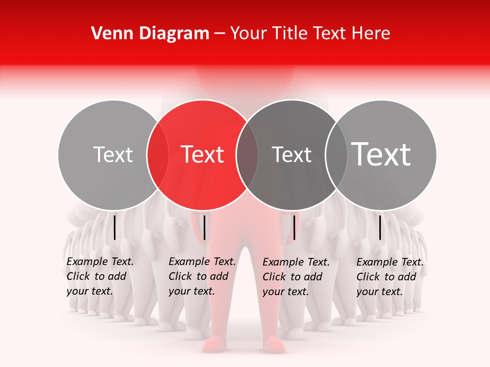 Circle Heterosexual Meeting PowerPoint Template