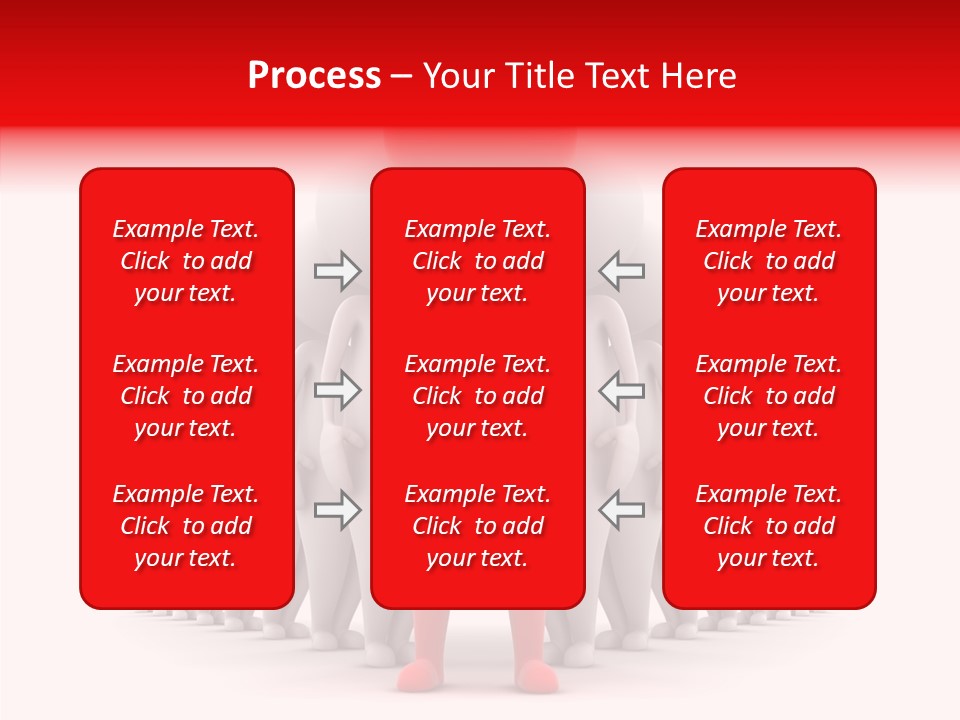 Circle Heterosexual Meeting PowerPoint Template