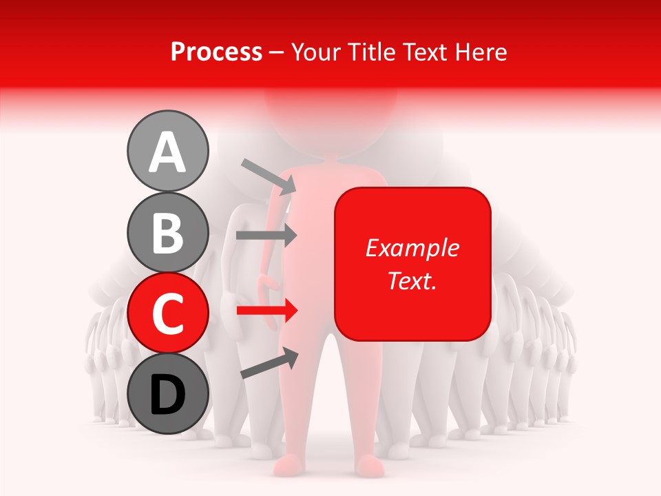 Circle Heterosexual Meeting PowerPoint Template