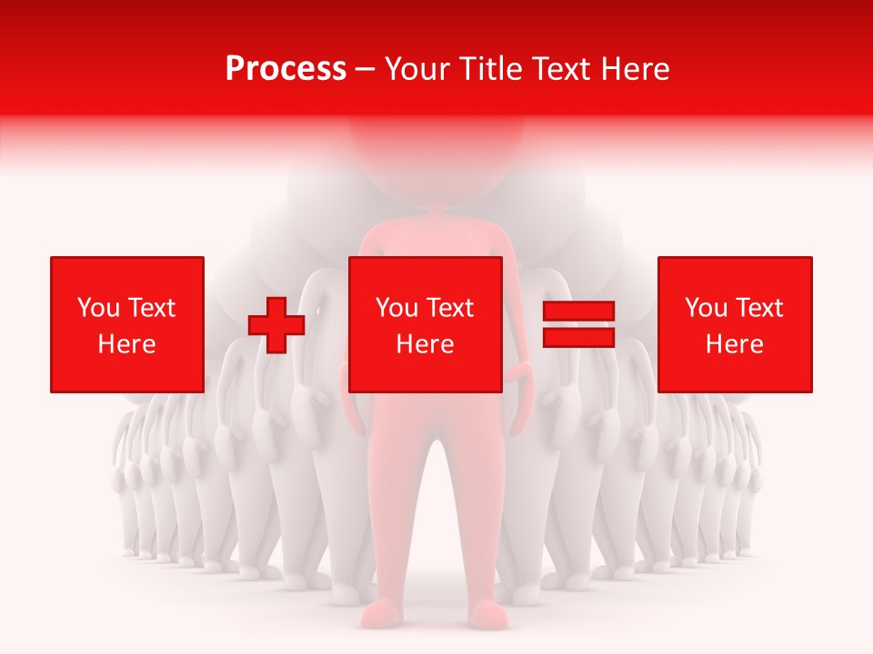 Circle Heterosexual Meeting PowerPoint Template