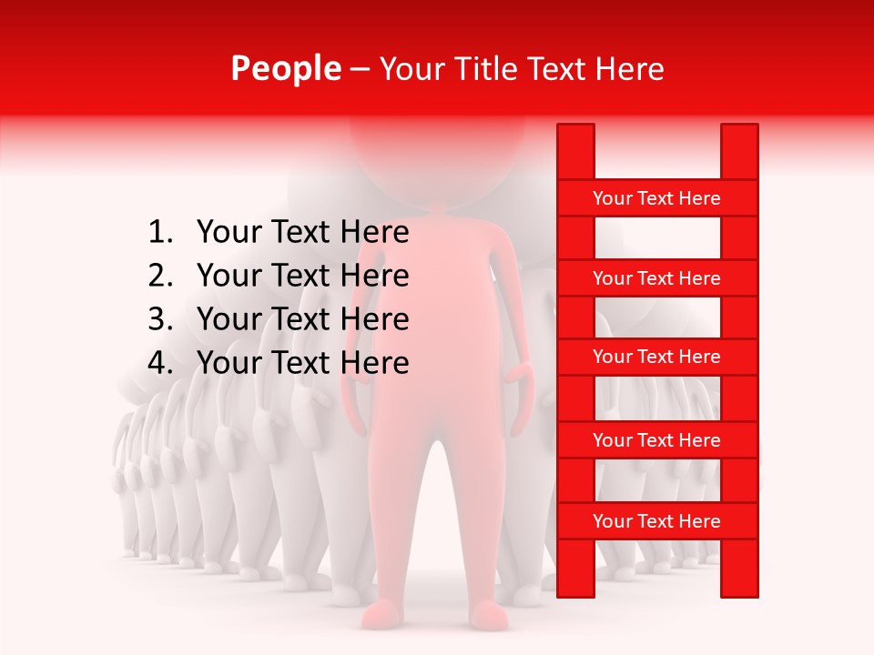 Circle Heterosexual Meeting PowerPoint Template