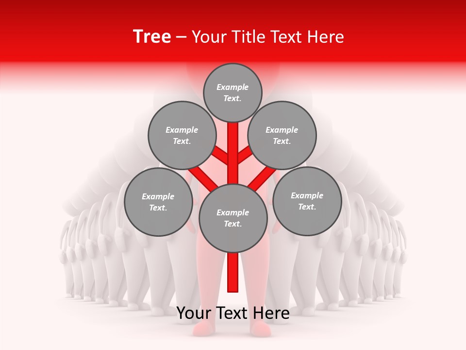Circle Heterosexual Meeting PowerPoint Template