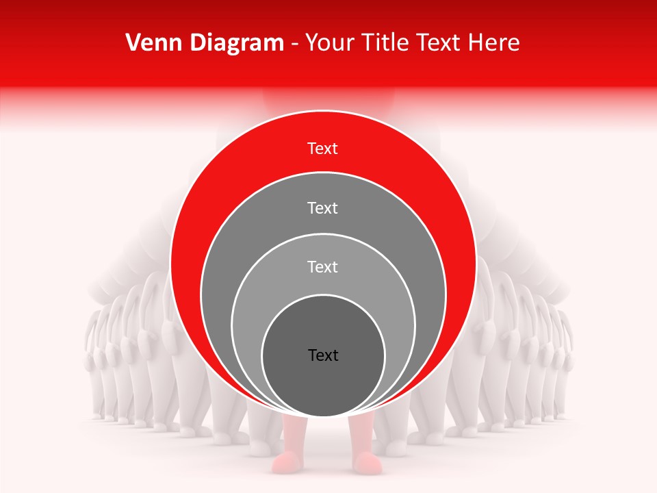 Circle Heterosexual Meeting PowerPoint Template