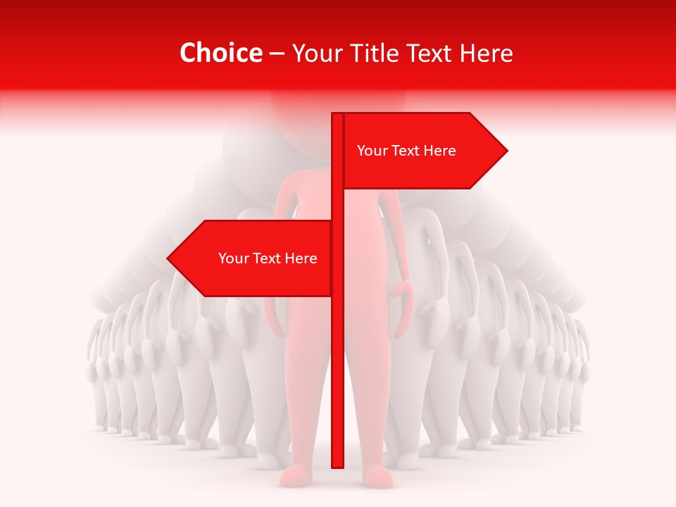 Circle Heterosexual Meeting PowerPoint Template