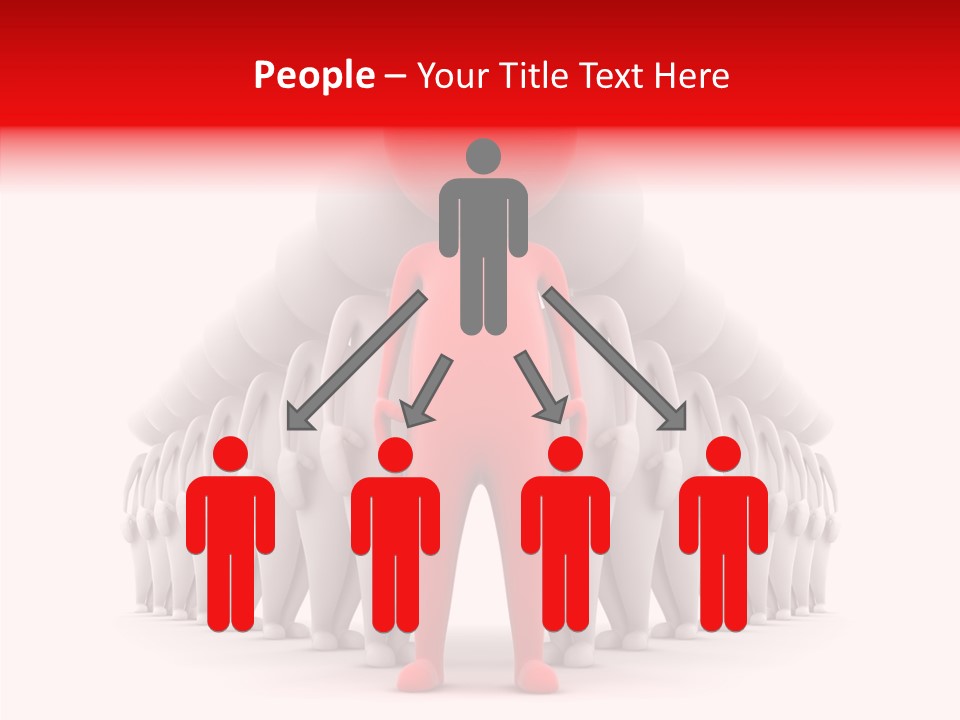 Circle Heterosexual Meeting PowerPoint Template