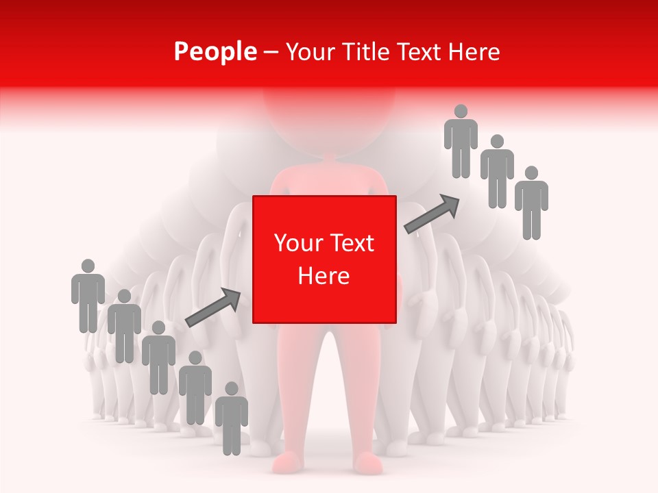 Circle Heterosexual Meeting PowerPoint Template