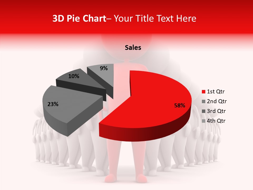 Circle Heterosexual Meeting PowerPoint Template