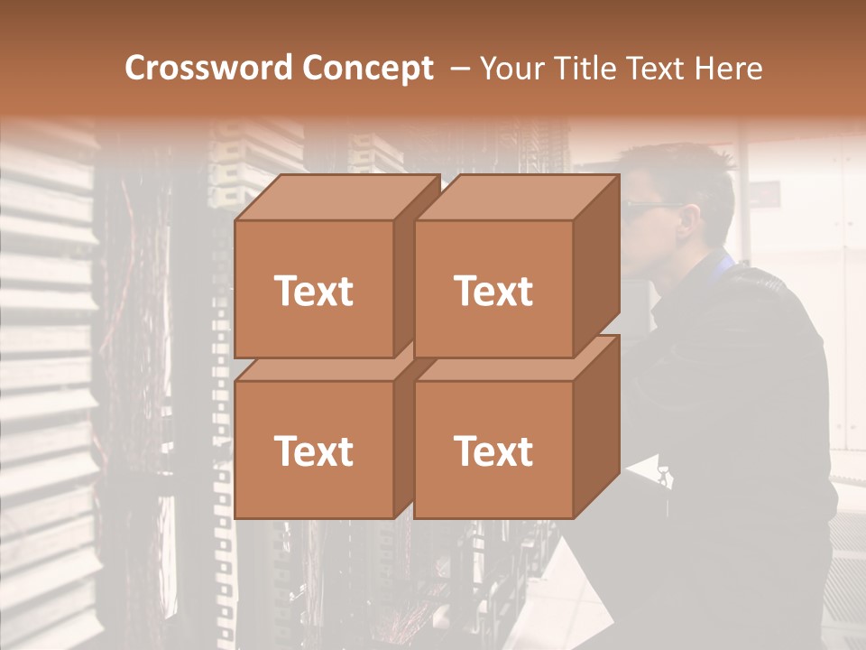 System Hardware Network PowerPoint Template